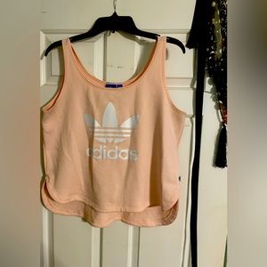 Cute workout or anytime authentic Adidas crop top